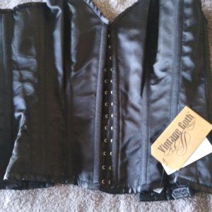 Vintage Goth Bustier